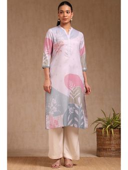 Soch - Womens Rayon Floral Print Kurta