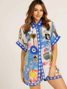 Miakee - Krabi Co-Ord Set Blue