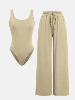 Miakee - Shira Co-Ord Set Beige