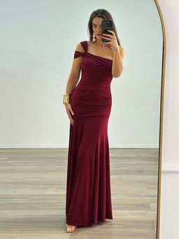 Miakee - Elara Dress Maroon