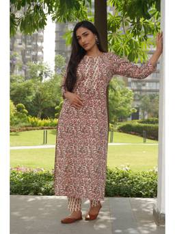 DEVRI - Multi-Color On Devri Utsav Anarkali with Pant