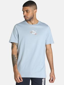 Puma - X1der Feelgood Mens Blue T-shirt