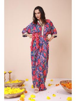 LABEL NIYAMI - Rose Cowl Midi Dress