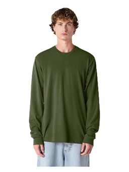 American Apparel - Fine Cotton Unisex Long Sleeve T-Shirt - Green