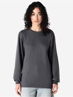 American Apparel - Fine Cotton Unisex Long Sleeve T-Shirt - Grey
