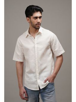 CLUBHAVANA - Pure White Linen Shirt