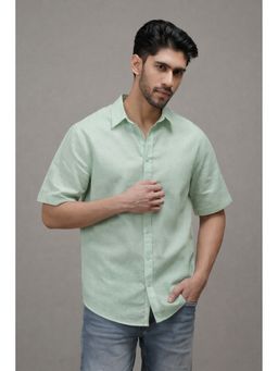 CLUBHAVANA - Green Breeze Linen Shirt