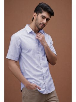 CLUBHAVANA - Silver Mist Linen Shirt