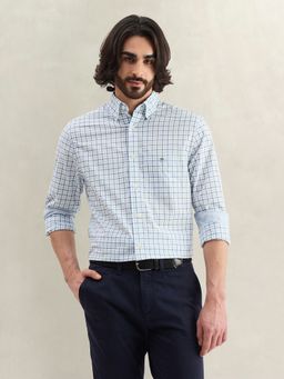 GANT - Checked Blue Shirt