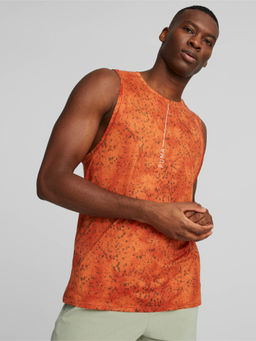 Puma - Studio Yogini Lite Mens Orange T-Shirt