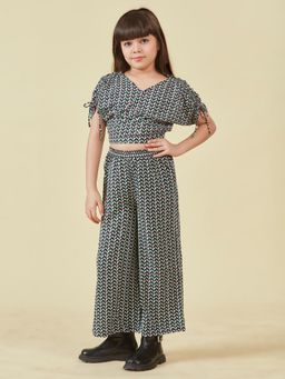 Lil Peacock - Girls Coordinate Top With Palazzo