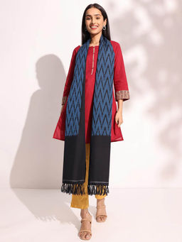 Fabindia - Women Navy Printed Dupatta