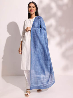 Fabindia - Women Indigo Printed Dupatta