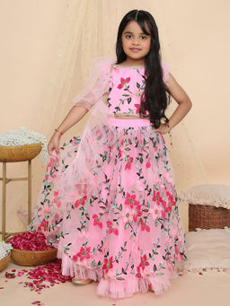 KID1 - Jasmine Lehenga Choli (Set of 3)