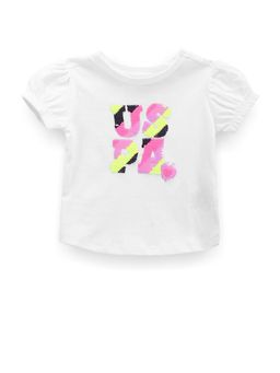 U.S. POLO ASSN. - Girls Flip Embellished T-Shirt White
