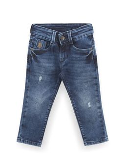 U.S. POLO ASSN. - Boys Slim Fit Navy Blue Jeans