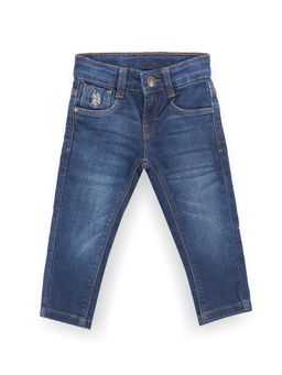 U.S. POLO ASSN. - Boys Slim Fit Navy Blue Jeans