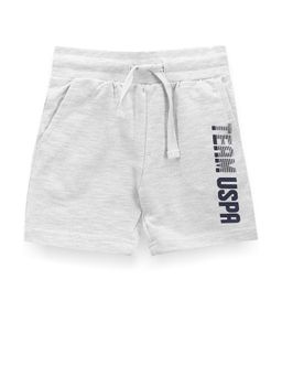 U.S. POLO ASSN. - Boys Mid Rise Shorts Grey