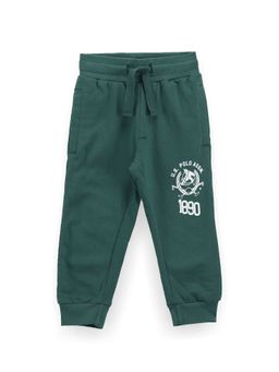 U.S. POLO ASSN. - Boys Solid Logo Joggers Green
