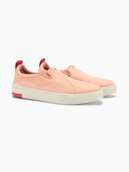 Ludic - Pink Unisex Canvas Sneakers