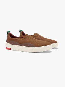 Ludic - Brown Unisex Canvas Sneakers