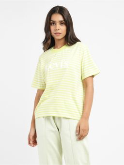 Levi's - Womens Yellow Relaxed Fit T-shirt