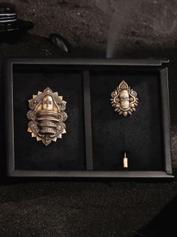 Cosa Nostraa - Shivalinga Brooch with Lapel Pin