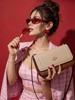 Lavie Paris - Women's Camelia 3 Compartment Flap Sling Bag (MEDIUM)