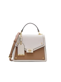 Lavie Paris - Women's Ales Flap Sling Bag- Beige (SMALL)