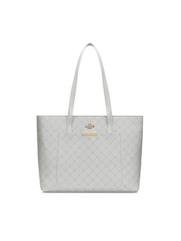 Lavie Paris - Women's Bastian Tote Bag- Off White (LARGE)