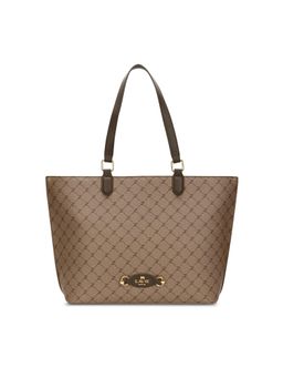 Lavie Paris - Women's Marcus Laptop Tote Bag- Khaki (LARGE)