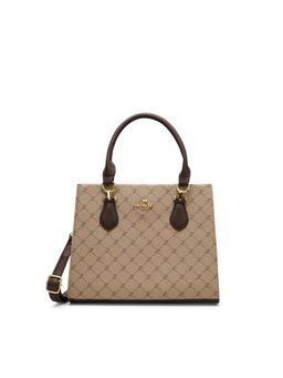 Lavie Paris - Women's Vivien Satchel Bag with Detachable Strap -Khaki (MEDIUM)