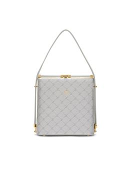 Lavie Paris - Women's Blaire Frame Satchel Bag- Off White (MEDIUM)
