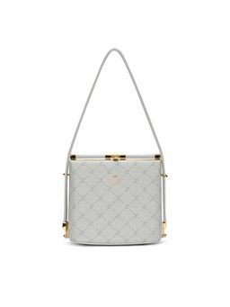 Lavie Paris - Women's Blaire Frame Satchel Bag -Off White (SMALL)