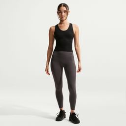 Nike - Zenvy Women's High-Waisted 7/8 Leggings with No Front Seam