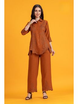 FREYAA - Brown Co-Ord Set