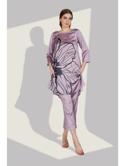 FREYAA - Co-Ord Set With Bold Side Flower Print