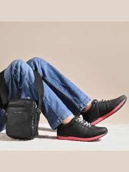 Valentino - West Port Black Trendy Casual Sneakers