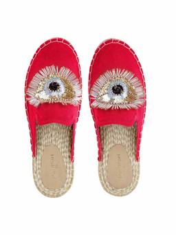 PARIPARI - PARI PARI Red Glare Mule Flats