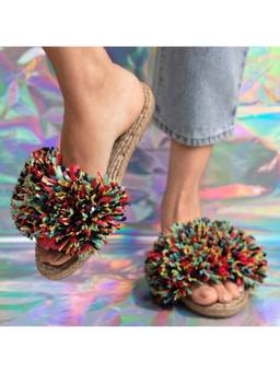 PARIPARI - PARI PARI Multi-Color Women Slide Flats