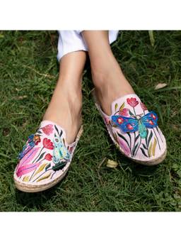 PARIPARI - PARI PARI Multi-Color Papillon Mule Flats