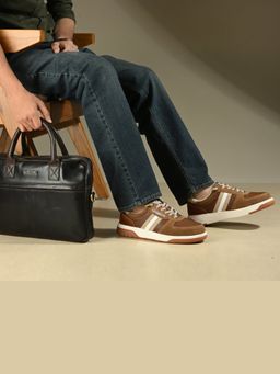 Valentino - West Port Tan Versatile Court Sneakers