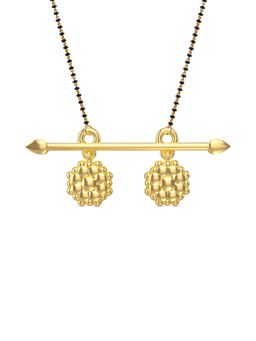 DISHIS - 18k BIS Hallmark Yellow Gold Tanmaniya Pendant