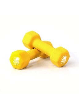 KAKSS - Neoprene Dumbbells Sets - Yellow (8kg)