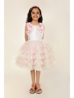 A Little Fable - White Morning Glory Dress