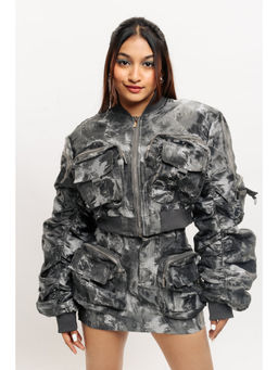 FREAKINS - Grey Biker Jacket