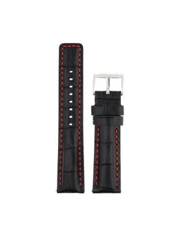 Titan - 22 mm Black Genuine Leather Strap for Men 1001055022S/P