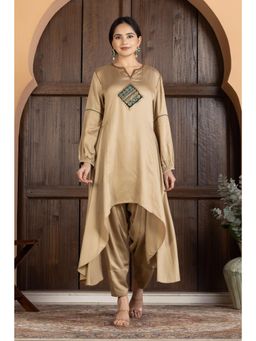 HAAVI BY PURAB - Beige Amarelle Kurta