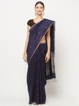 Fabindia - Silk Matka Jamdani Sari