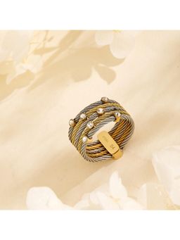 Guess - Kalybe Yellow Gold Womens Ring